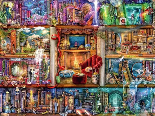 Ravensburger Rompecabezas: La Gran Librería 1500 Piezas