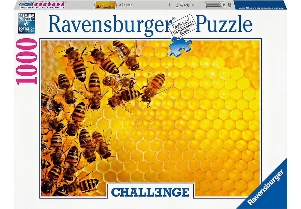Rompecabezas Challenge Abejas 1000 Piezas Ravensburger