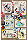 Rompecabezas Mickey Y Minnie De Viaje 600 Piezas De Plástico