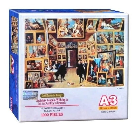 Galería De Arte Bruselas Mini Rompecabezas 1000 Piezas Tomax