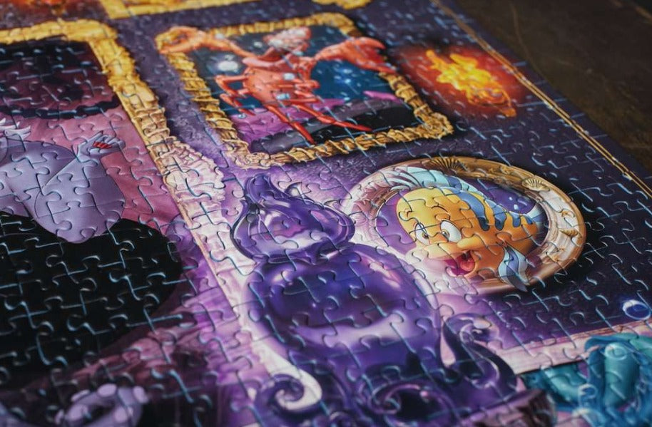 Rompecabezas Ravensburger Villainous Ursula 1000 Piezas 14