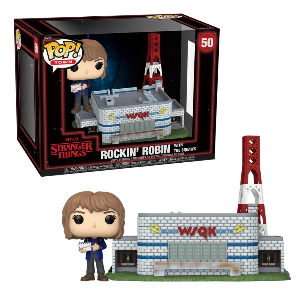 ¡funko Pop! Doll Town Stranger Things - Robin Na Wsqk