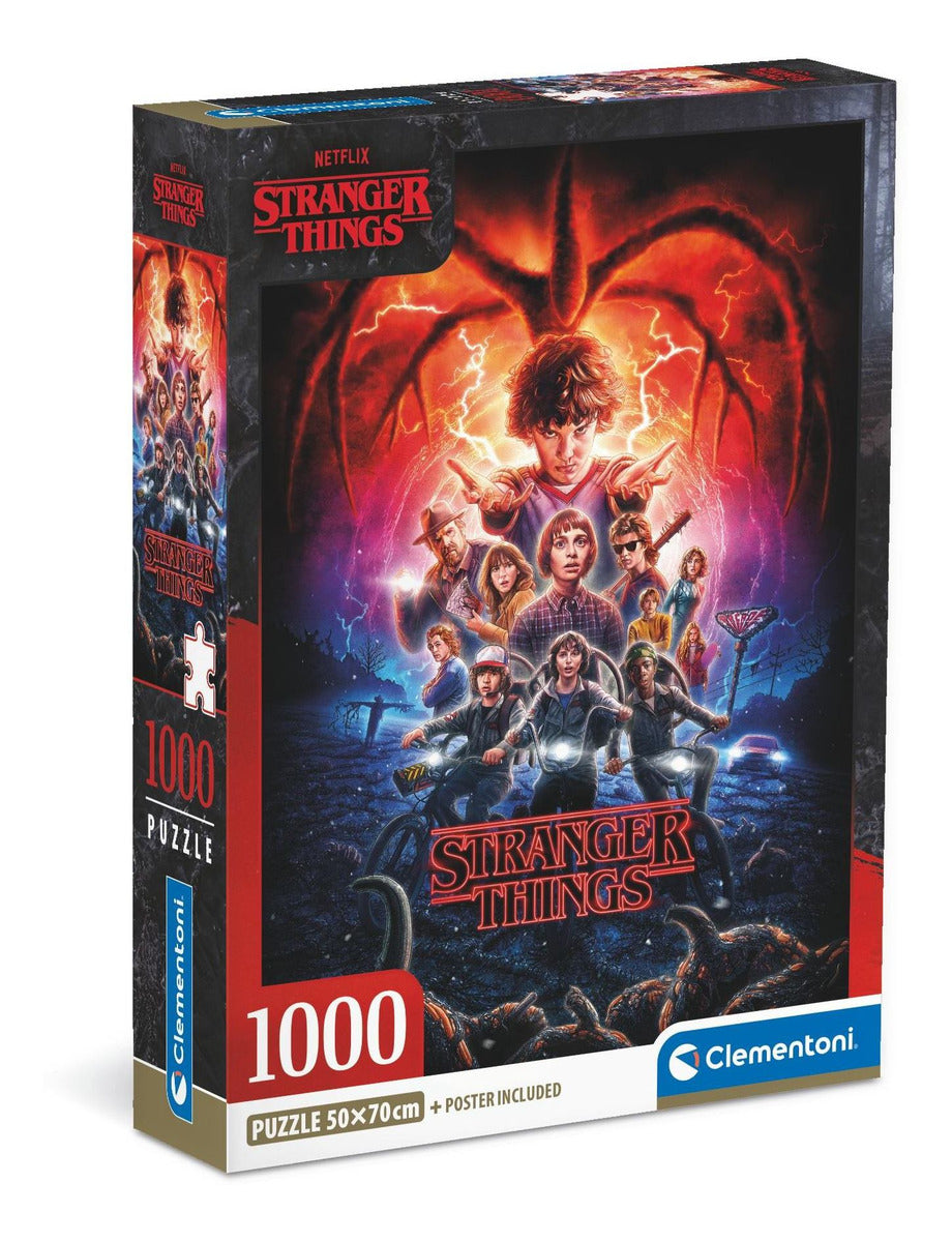 Rompecabezas Stranger Things 1000 Pz Clementoni Eleven