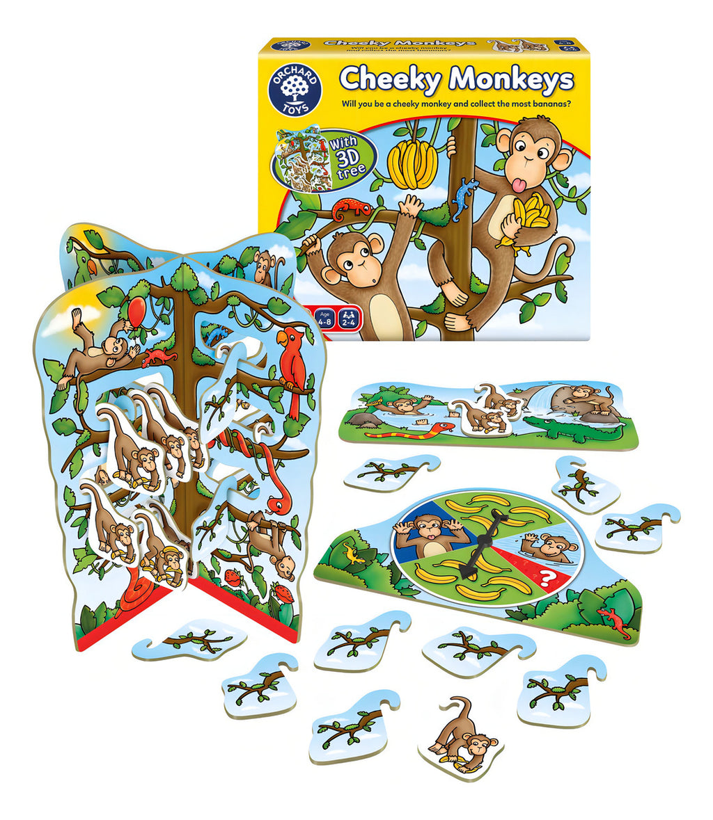 Juego De Estrategia Changos Cheeky Monkeys Orchard Toys