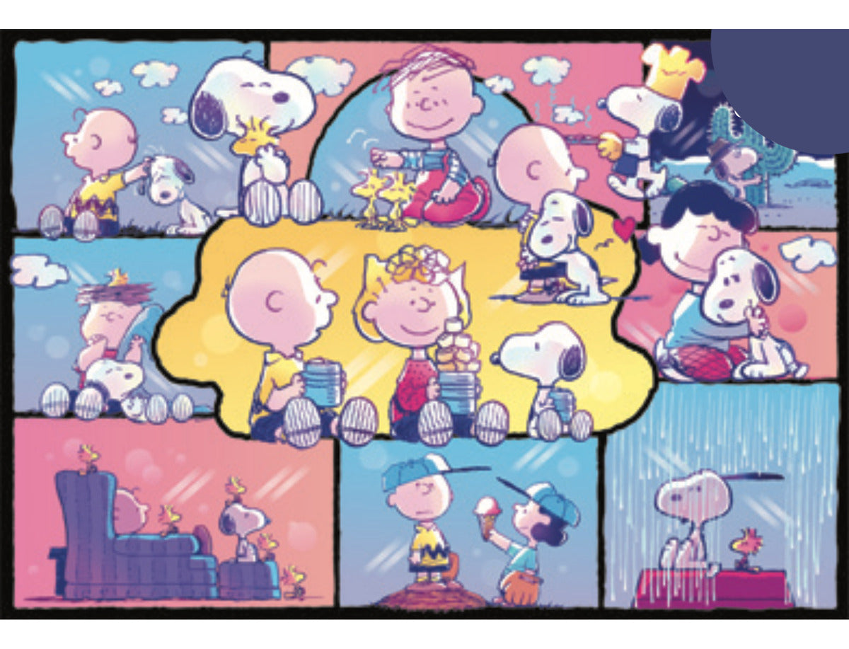Rompecabezas Snoopy Y Amigos Peanuts 1000 Pz Clementoni Charlie Brown