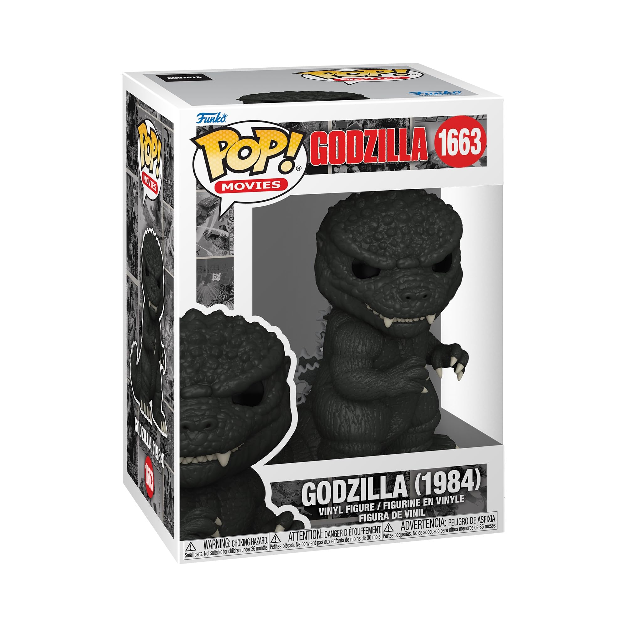 Funko Pop Movies: Godzilla 70th Anniversary - Godzilla 1984-1/6 Odds for Rare Chase Variant - Collectable Vinyl Figure - Gift Idea - Official Merchandise - for Kids & Adults - Movies Fans