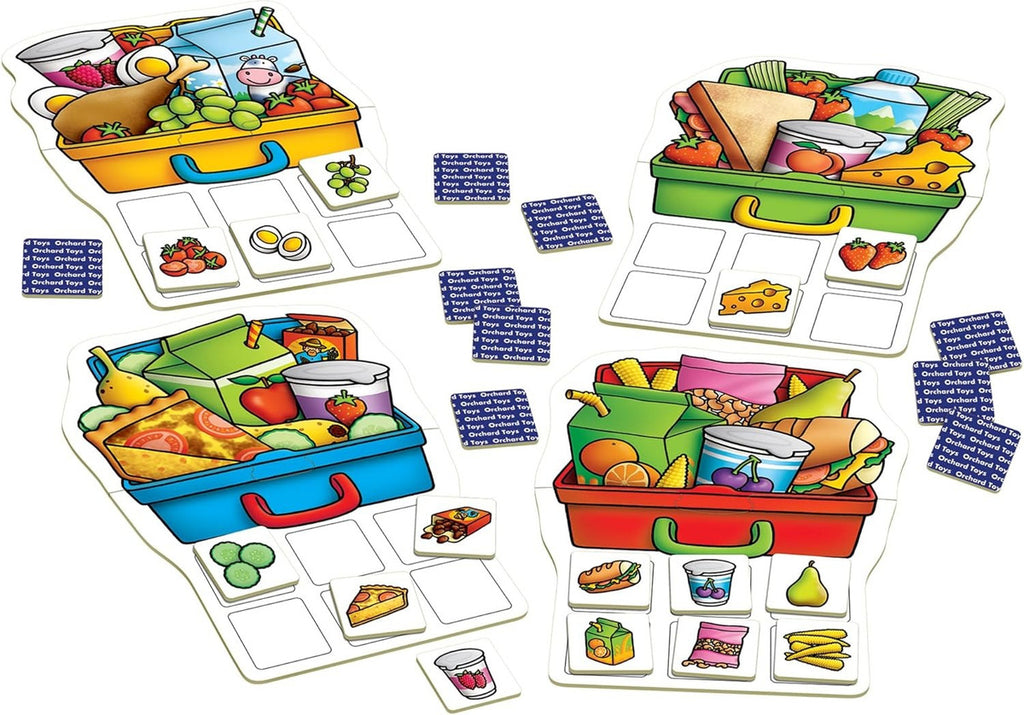 Juego Memoria Lunch Box Game Orchard Toys