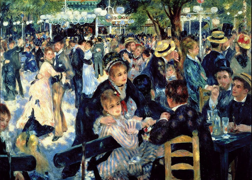 Renoir Baile Moulin Galette Mini Rompecabezas 1000 Pza Tomax