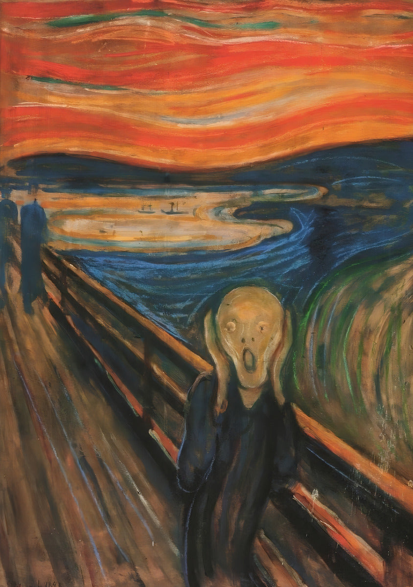 Rompecabezas Arte Scream Art Puzzle 1000 Piezas Cartón