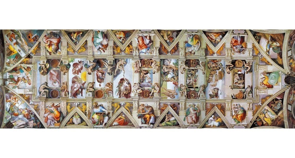 Capilla Sixtina Rompecabezas 1000 Piezas Eurographics