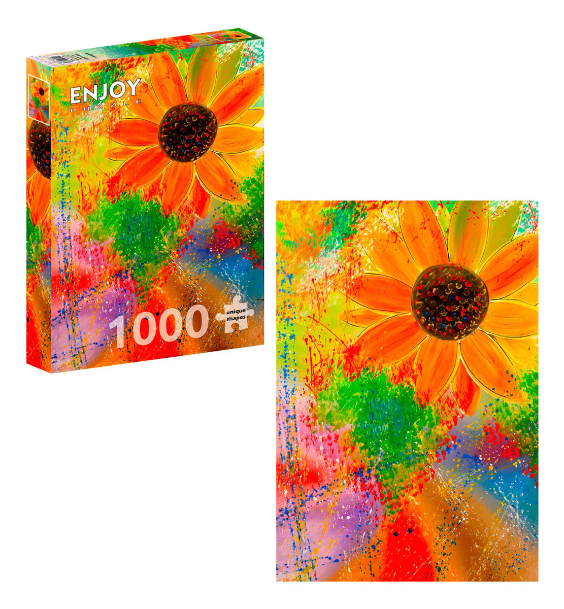 Rompecabezas 1000 Piezas Girasol Enjoy Puzzle Arte Adultos