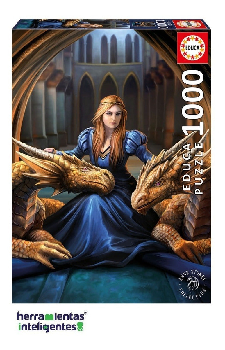 17692 Dragones Anne Stokes Educa Rompecabezas 1000 Piezas