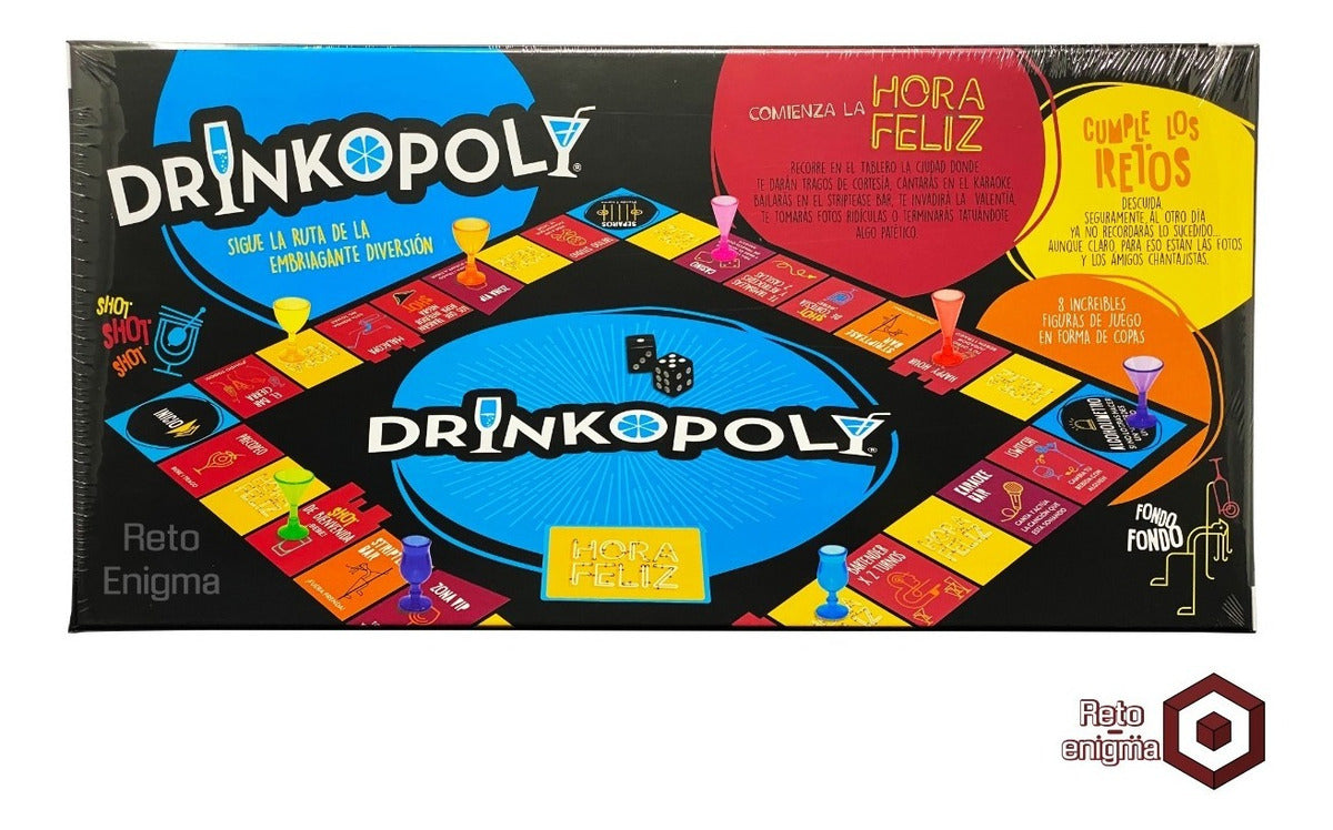 Drinkopoly 45 Retos Atrevidos Novelty