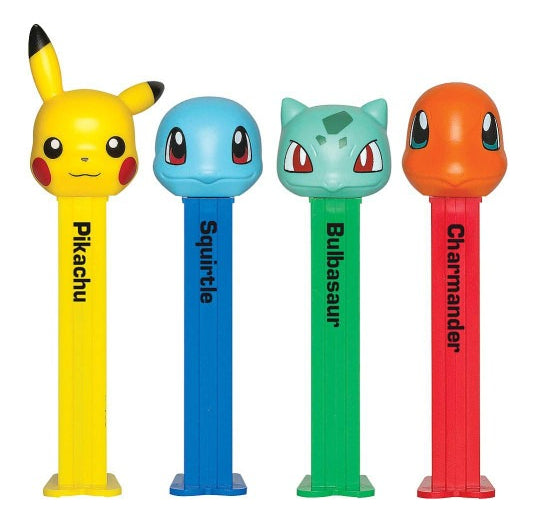 Dulces Pez Pastilleros Blister Pack Pokemon 12 Piezas