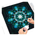 Lienzo Kit Pintura Con Diamantes Mandala 2 Grupo Educar