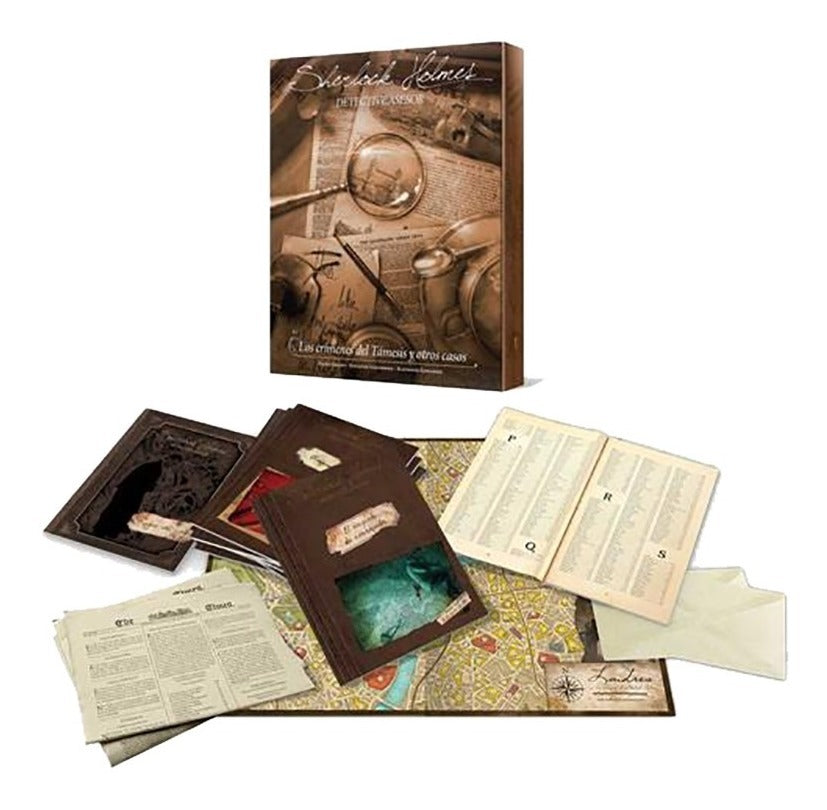 Juego Sherlock Holmes Los Crímenes Del Támesis En Español
