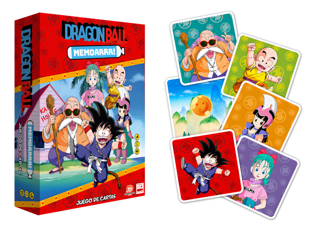 Juego De Memoria Dragon Ball Memoarrr! En Español Sd Games 2-4 Jugadores