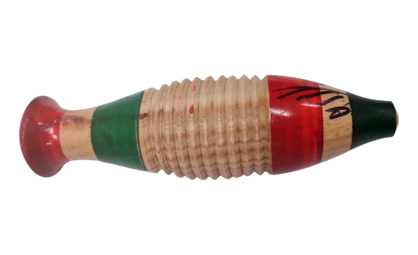 Güiro Infantil Educa Madera Marrón Con Raspador Instrumento Musical Niños