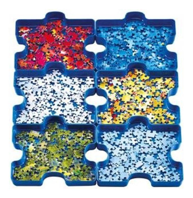 17974 Charola Clasificadora Piezas Rompecabezas Ravensburger
