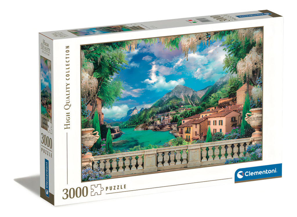 Rompecabezas Terraza Mediterranea 3000 Pz Clementoni Italia