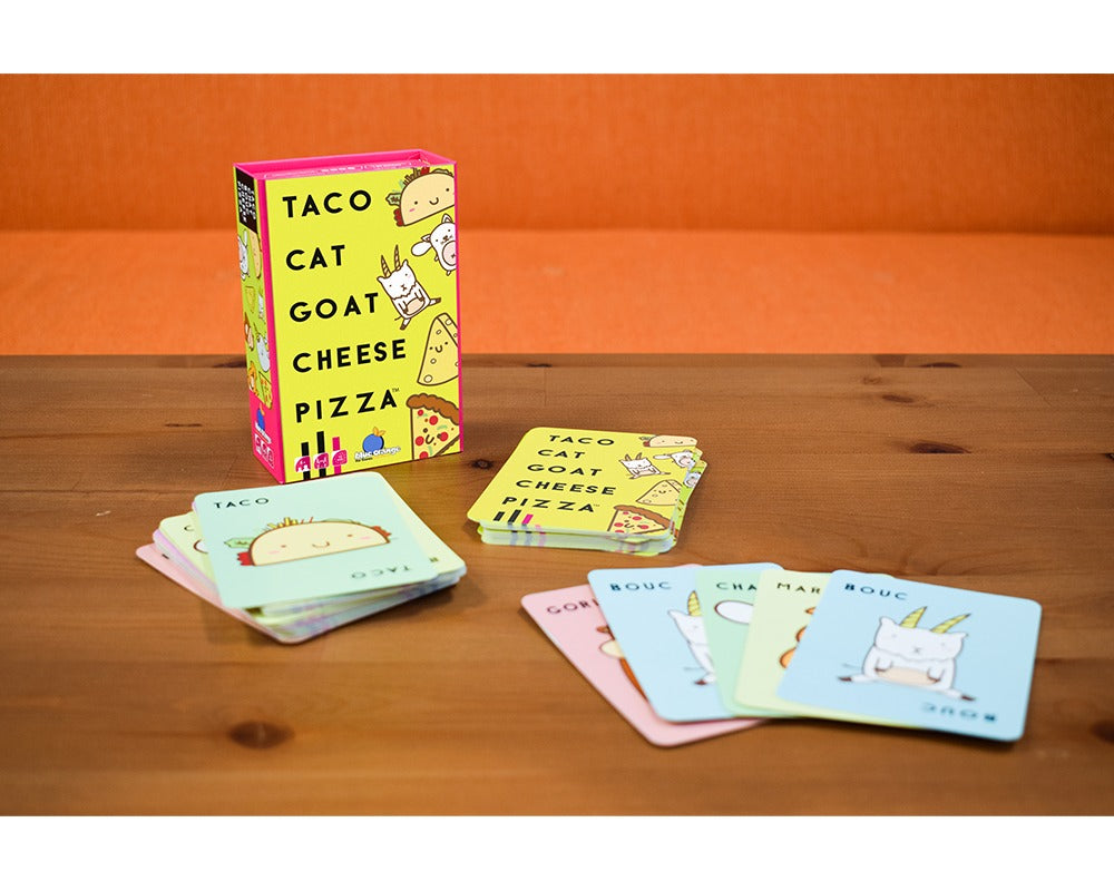 Juego De Mesa Blue Orange Taco Cat Goat Cheese Pizza 8