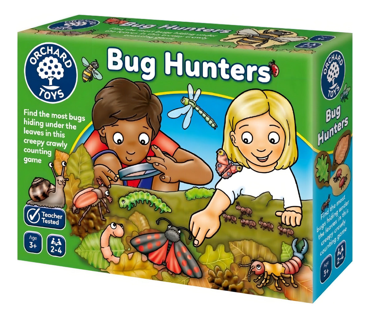 Juego De Mesa Infantil Bug Hunters Orchard Toys Con Piezas De Cartón 3 A 7 Años