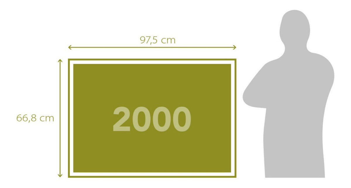 Bosque Fantastico Rompecabezas 2000 Pz Clementoni Gran Reto
