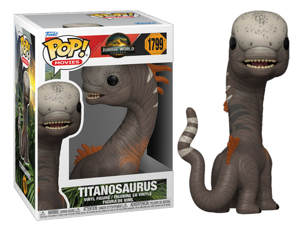 Figura De Acción Jurassic World Rebirth - Titanosaurus Funko