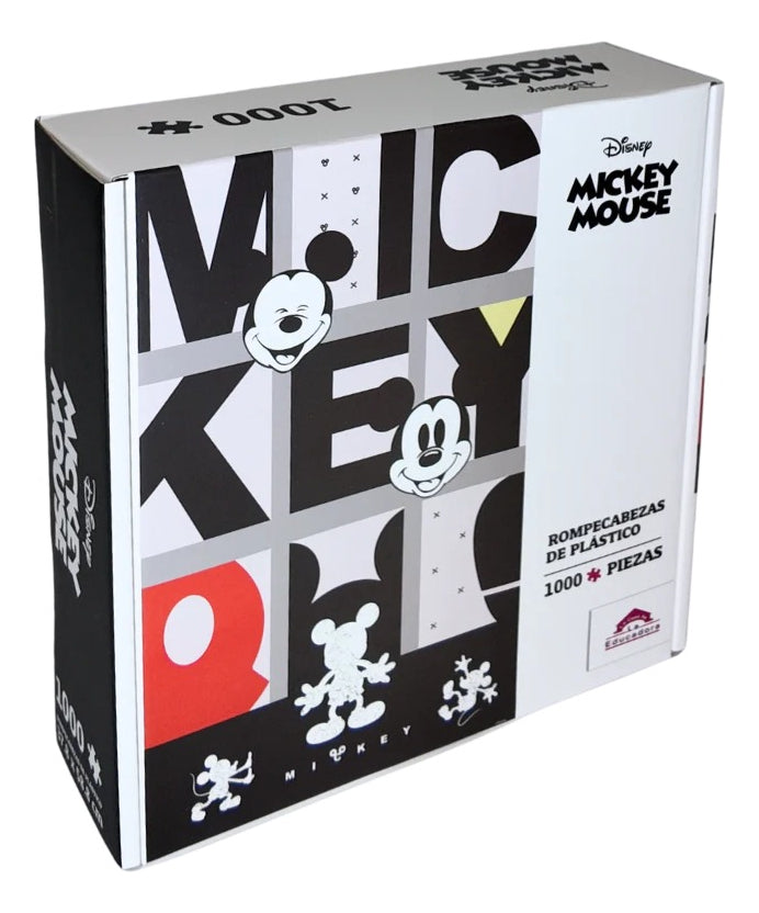 Rompecabezas Poster Mickey 1000 Piezas De Plástico