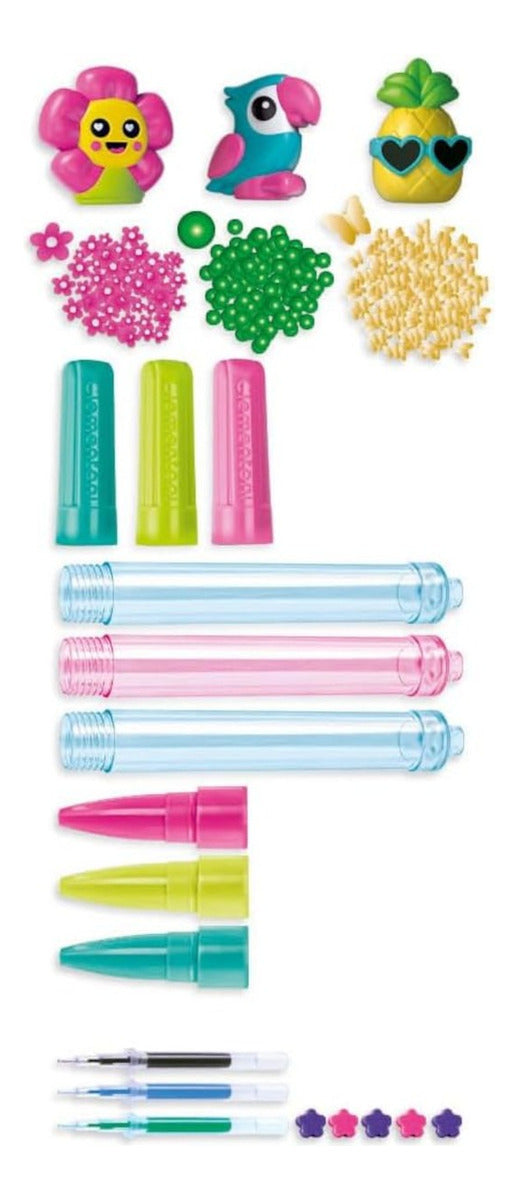 Clementoni Juego Creativo - Idea Pen Kit Tropical