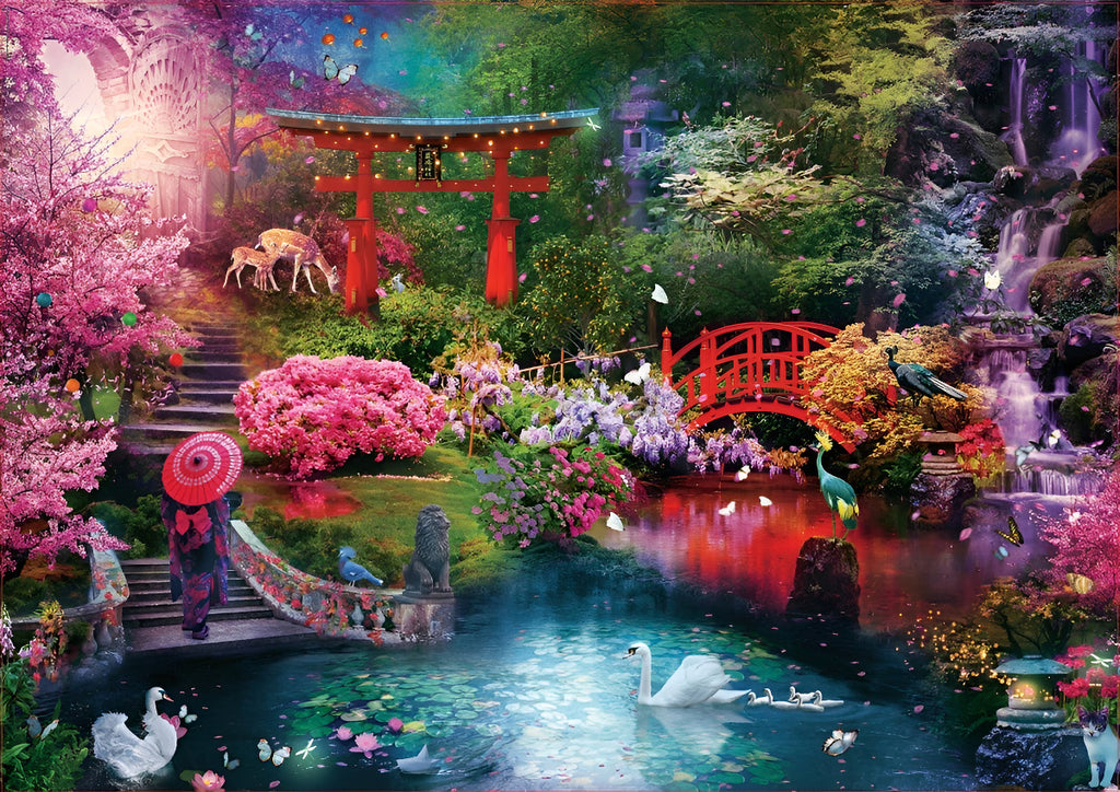 Rompecabezas 3000 Piezas Jardin Japones, Educa Puzzle