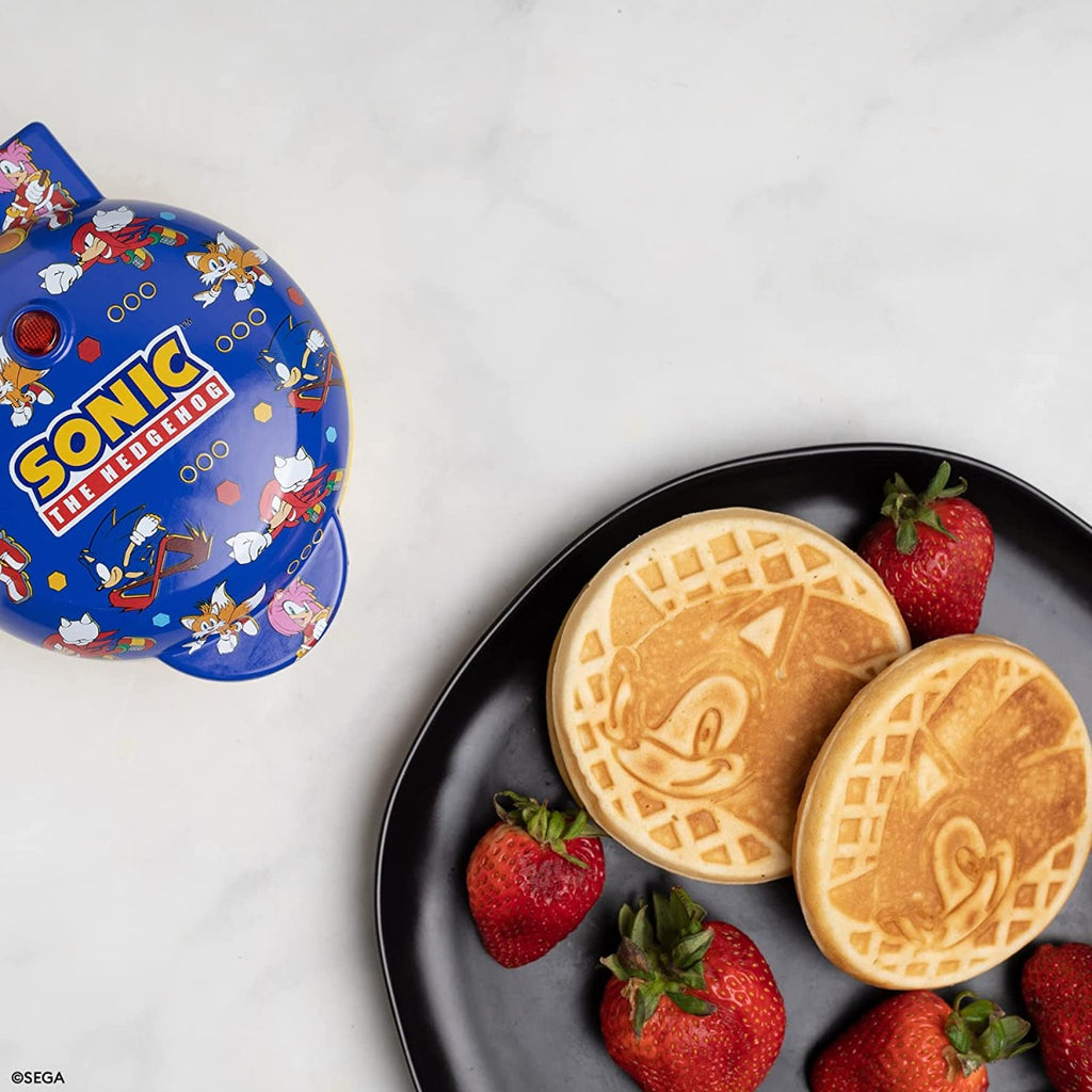 Sonic The Hedgehog Mini Wafflera Uncanny Brands