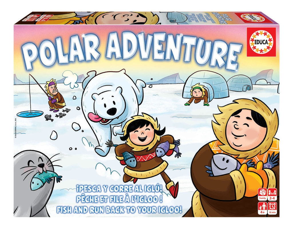 Educa Aventura Polar 18850 Juego De Mesa Infantil