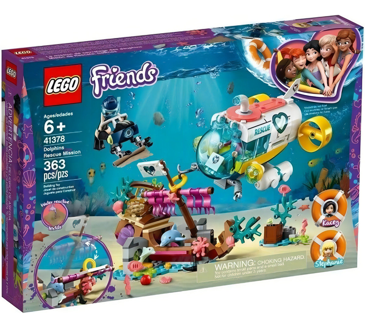 Lego Friends 41378 - Misión De Rescate De Delfines