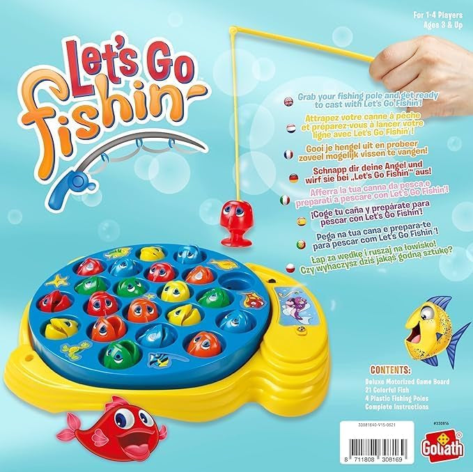 Juego De Mesa ¡vamos A Pescar! Goliath