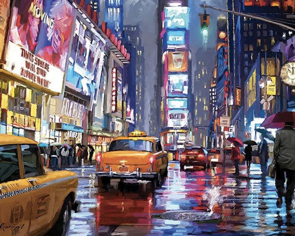 Times Square Nueva York Rompecabezas Ricordi 1500 Piezas