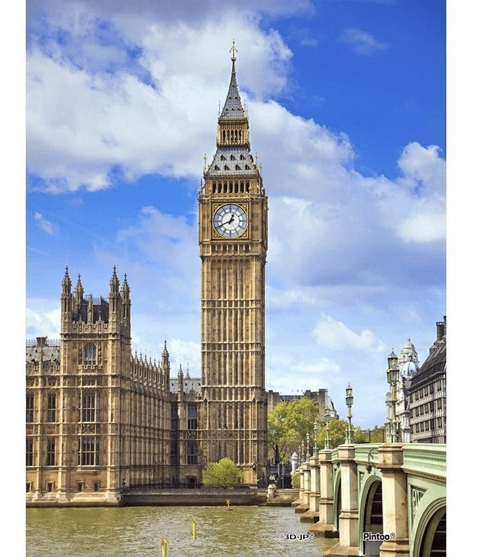 Rompecabezas Pintoo Big Ben De 150 Piezas Miniatura 14+