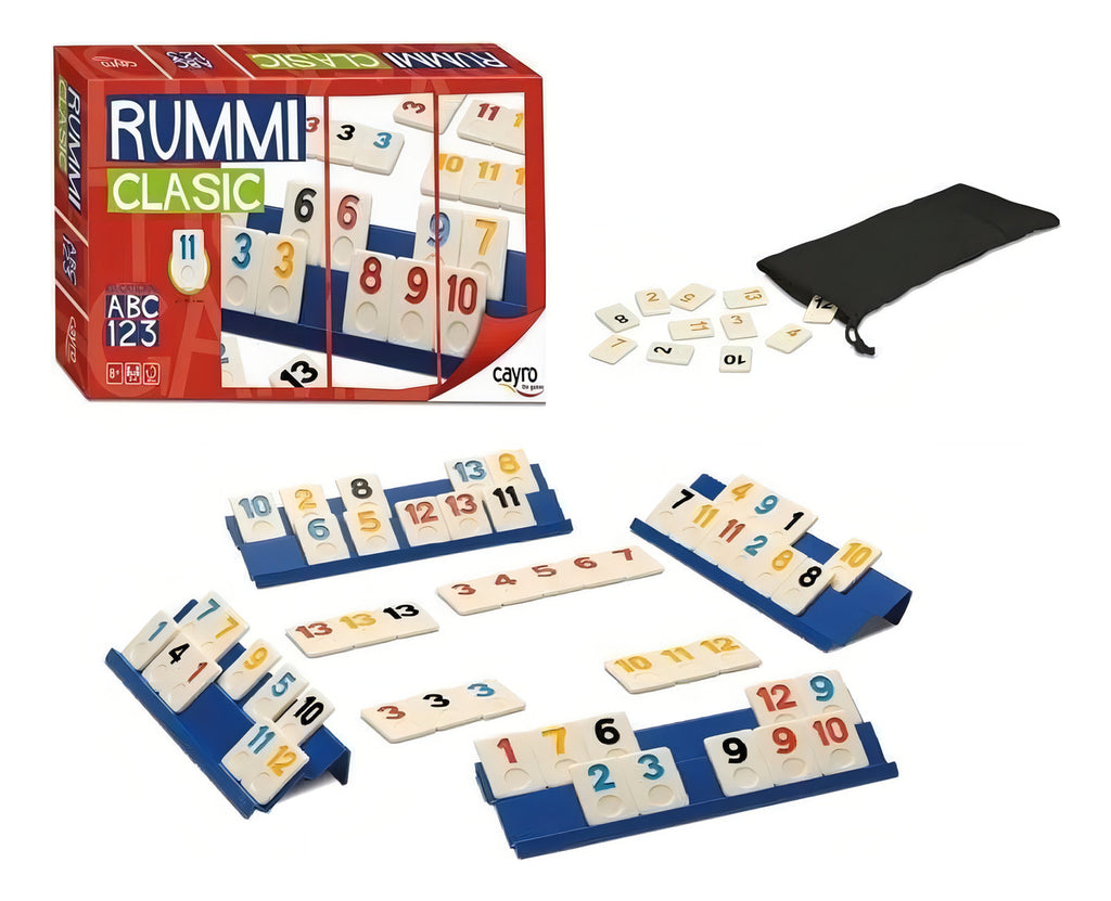 Juego De Mesa Rummi Clasic Cayro Edad 8+ 2-4 Jugadores