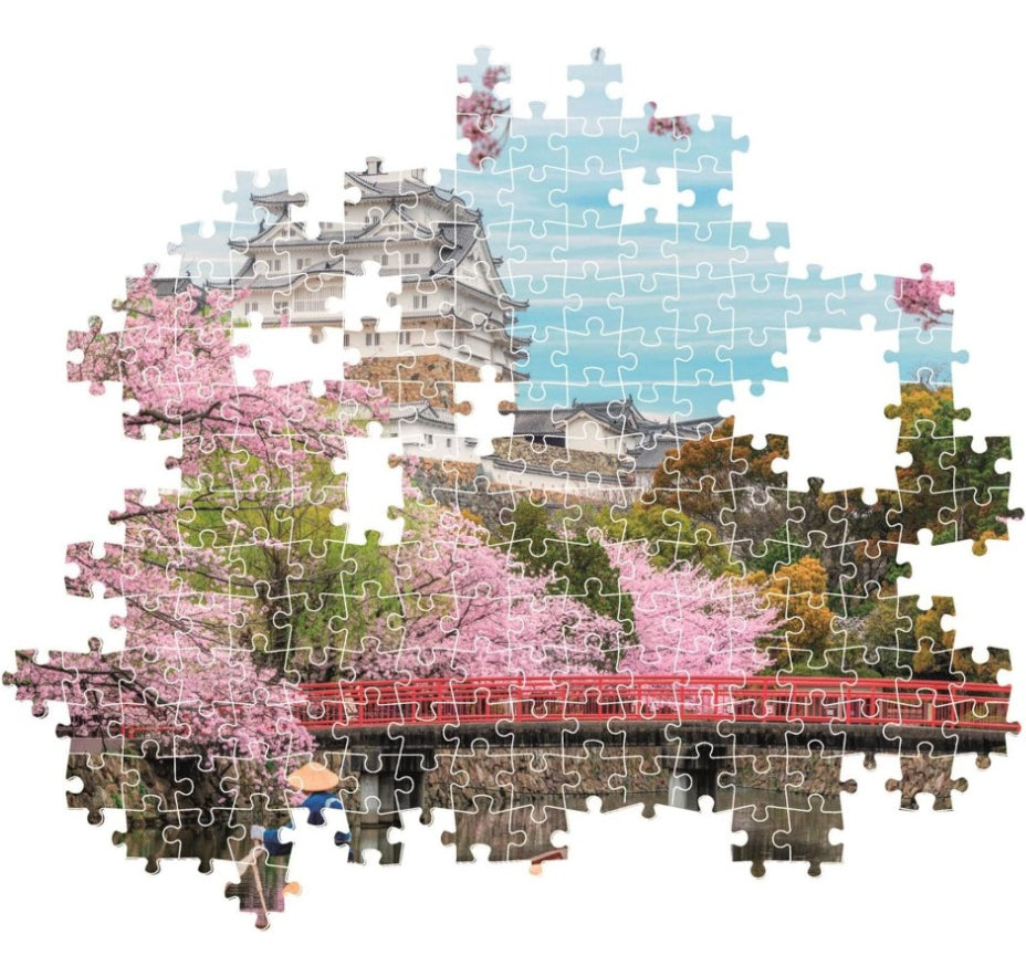 Rompecabezas Castillo Himeji Japón Compact Clementoni 1000 P