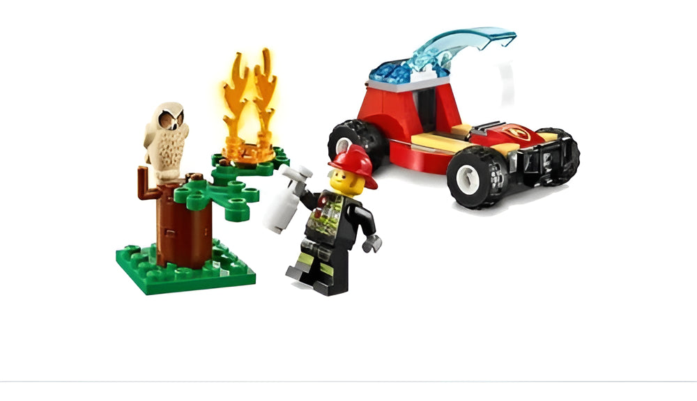 Kit De Construcción Lego City Incendio En El Bosque 60247 84