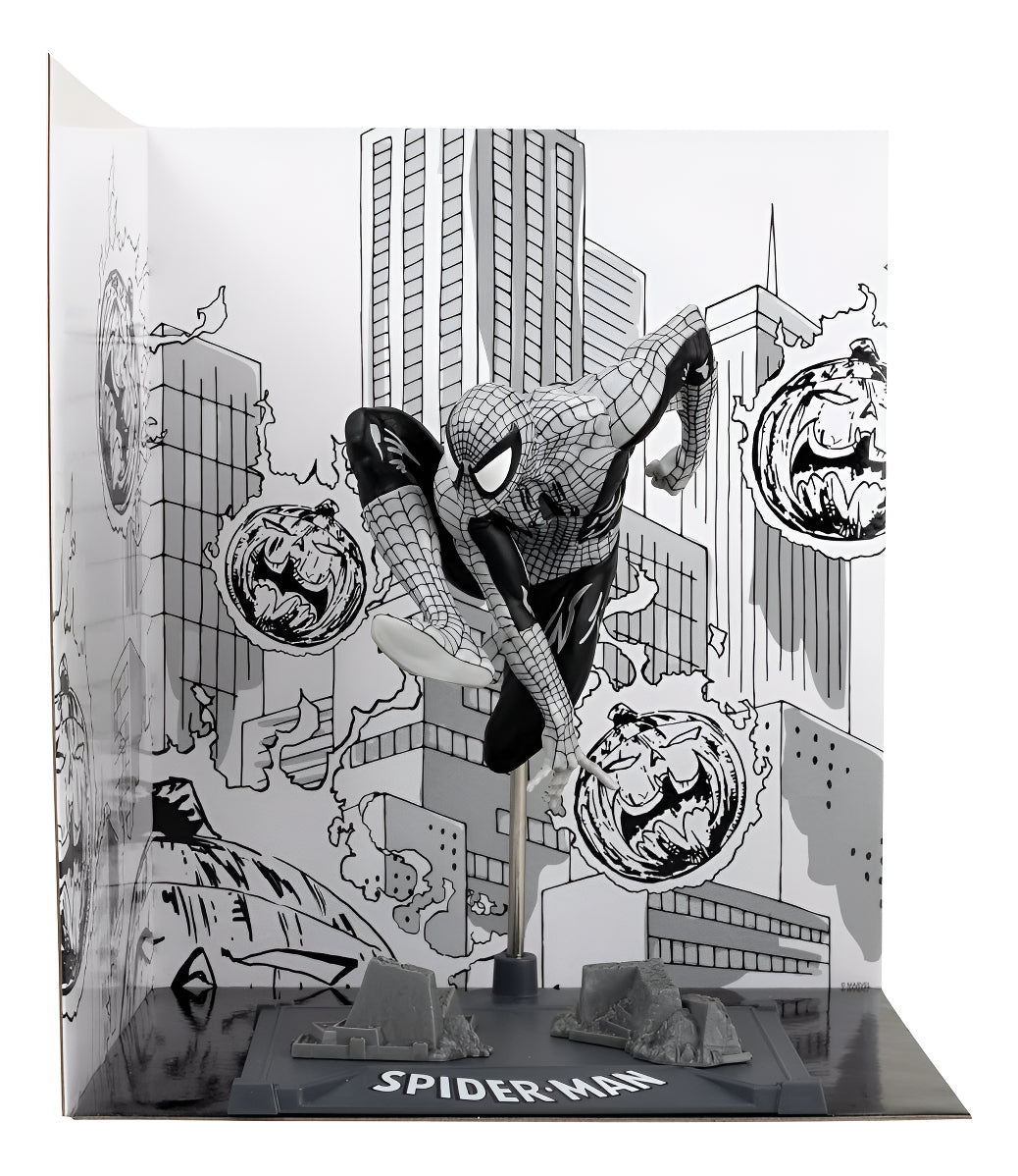 Figura Mcfarlane Collection: Spiderman Line Art Gold Label