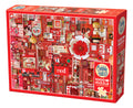 Rompecabezas Rojo 1000 Pz Cobble Hill Rainbow Project