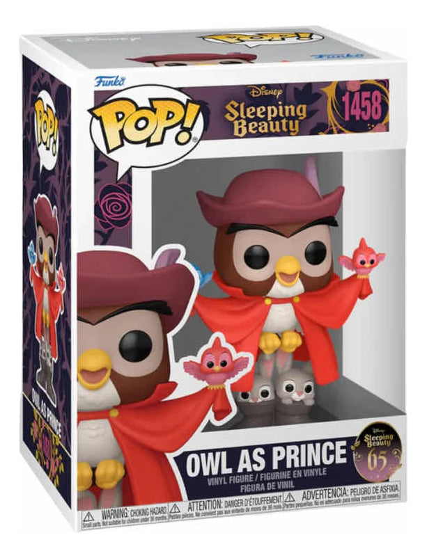 Funko Pop Sleeping Beauty Owl As Prince #1458