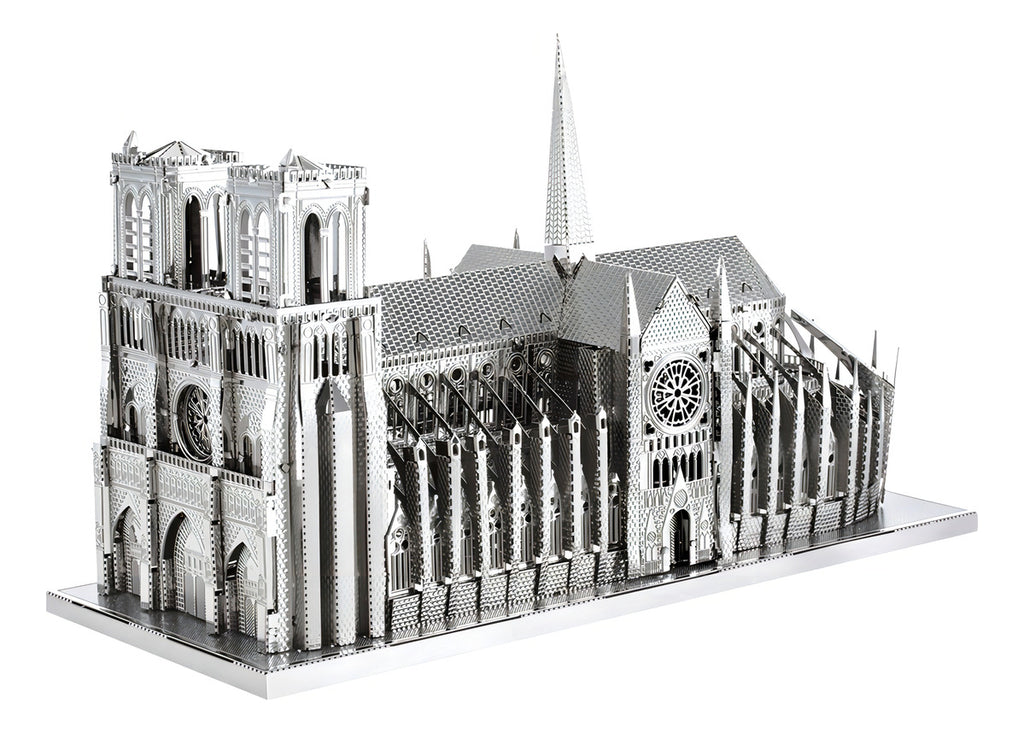 Rompecabezas Metálico 3d Fascinations Notre Dame