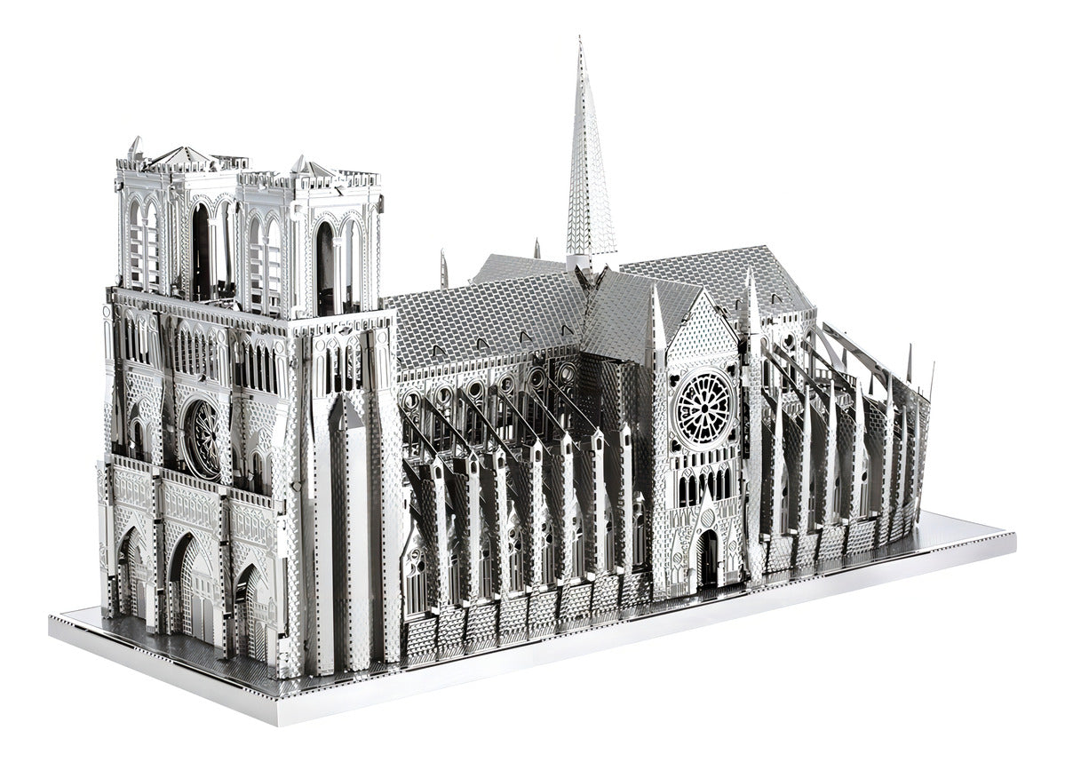 Rompecabezas Metálico 3d Fascinations Notre Dame