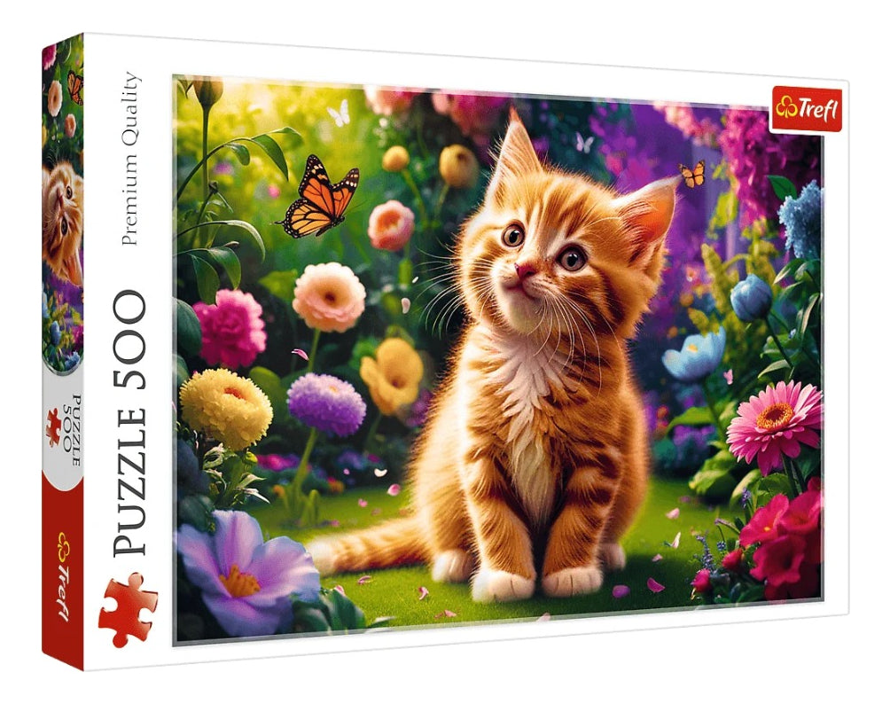 Gatito Lindo 500 Piezas Marca Trefl