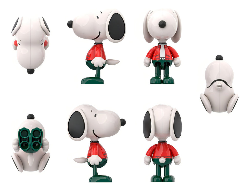 Juego Construcción Snoopy Pantasy Peanuts Biplane Cantidad De Piezas 180