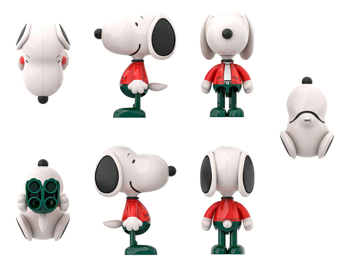 Juego Construcción Snoopy Pantasy Peanuts Biplane Cantidad De Piezas 180