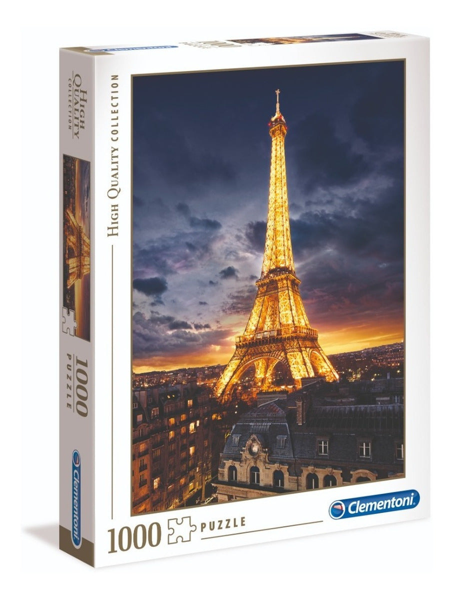 Rompecabezas Clementoni High Quality Collection Tour Eiffel 39514 De 1000 Piezas