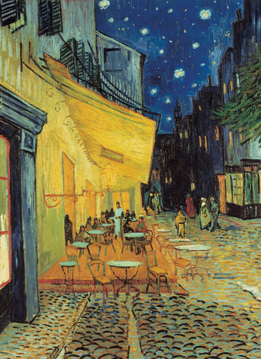 Rompecabezas Clementoni Museum Collection Van Gogh - Café Terrace 31470 De 1000 Piezas